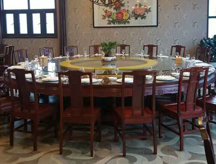 上海茂炫電動轉盤餐桌